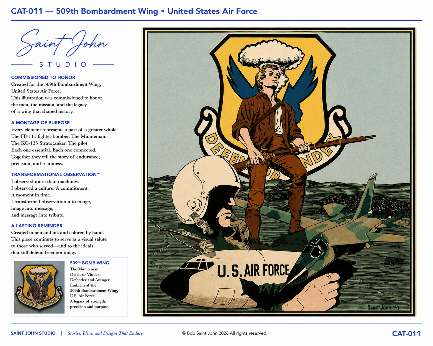 509th Bombardment Wing illustration and case study