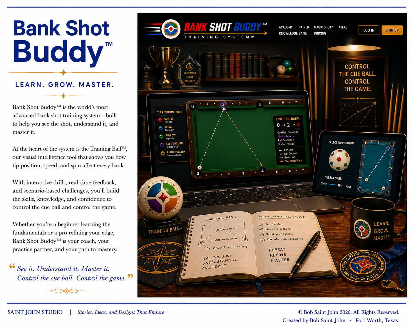 Bank Shot Buddy