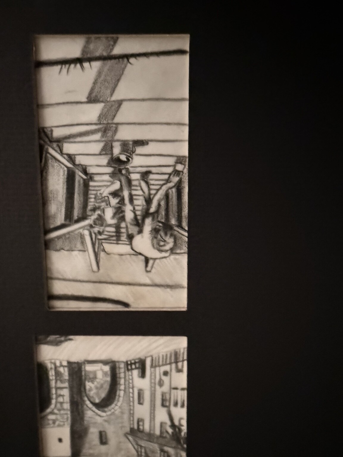 Pencil street study from Portsmouth