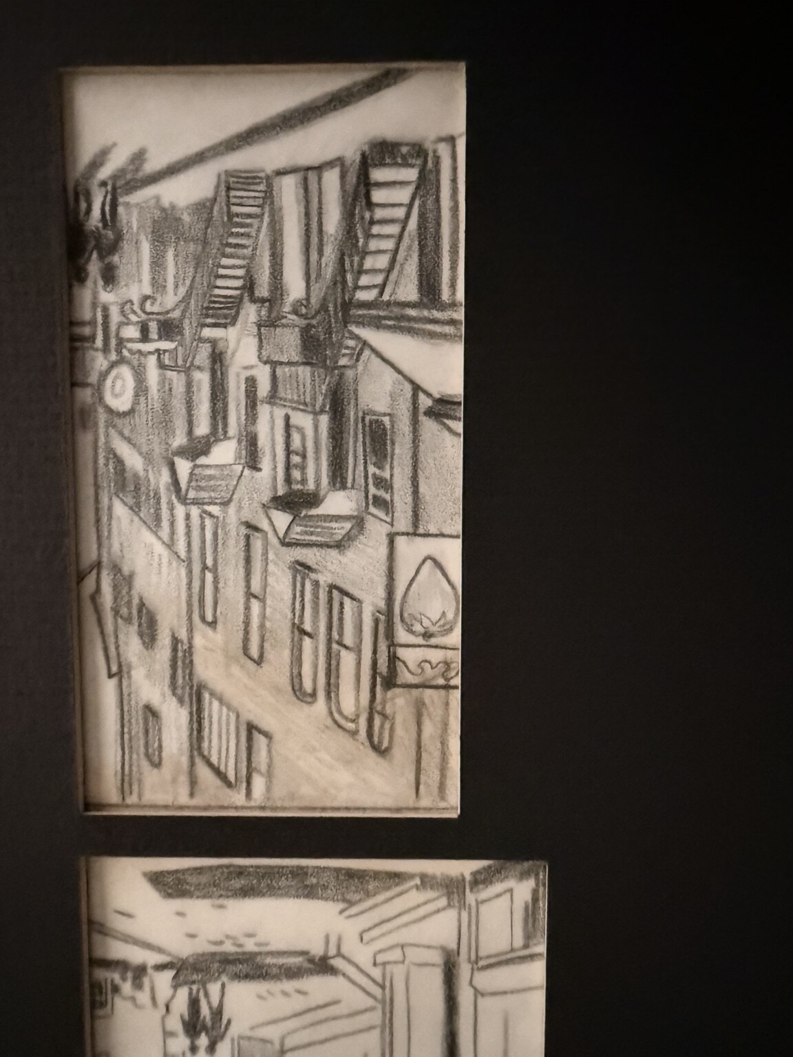 Second pencil street study from Portsmouth