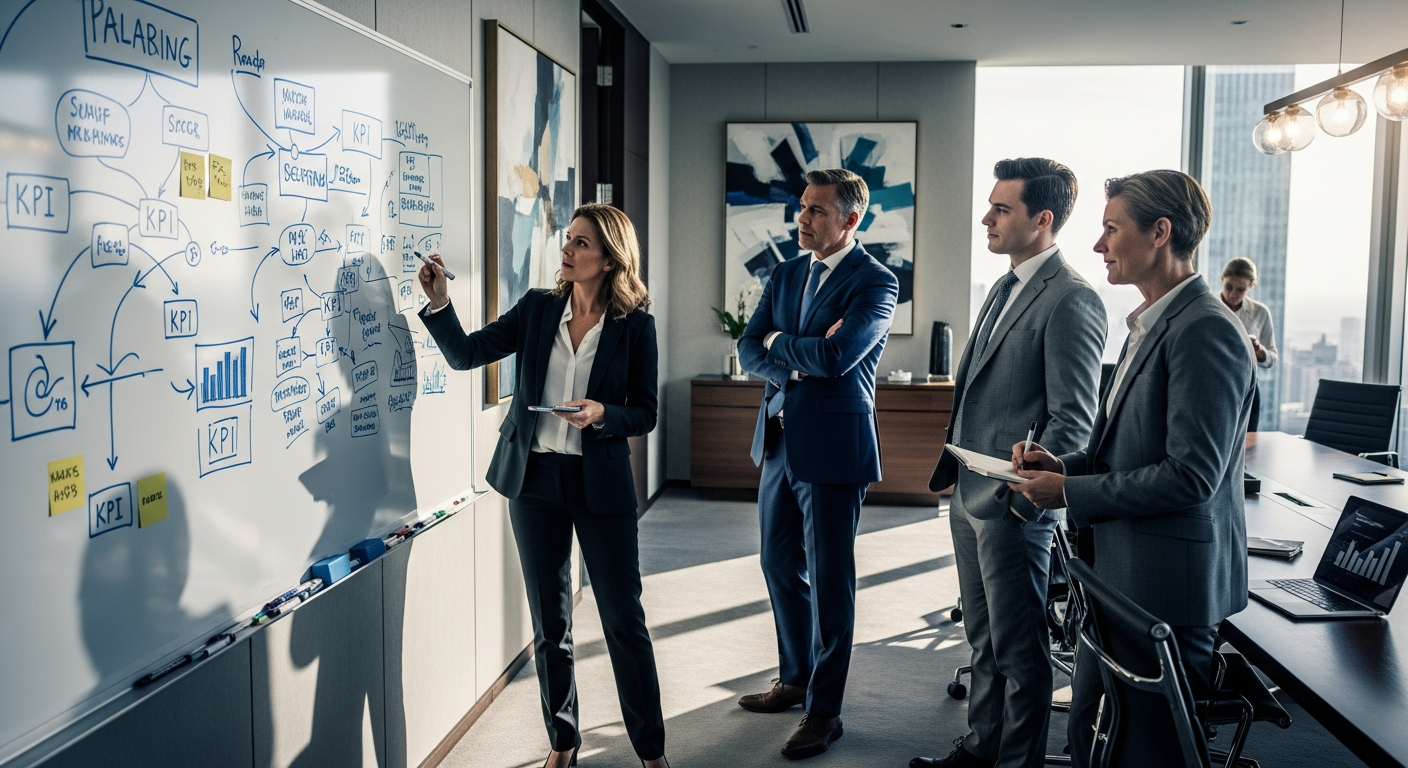 Leadership strategy session