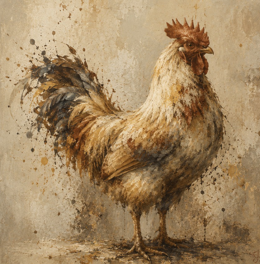 Developed chicken form